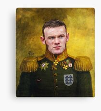 Sir Wayne Rooney Earl of Manchester Canvas Print