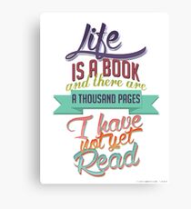 Infernal devices quote Canvas Print