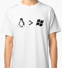 Linux/windows Classic T-Shirt