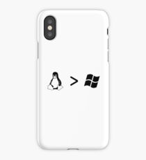 Linux/windows iPhone Case/Skin