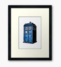 Time And Relative Dimension In Space Framed Print
