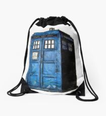 Time And Relative Dimension In Space Drawstring Bag