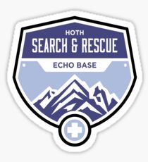 Hoth Search and Rescue Sticker