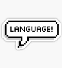 Sprache! Sticker