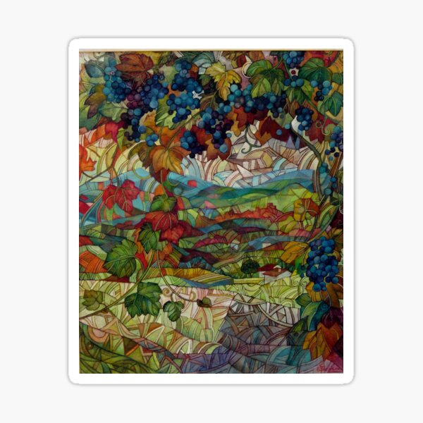 the vineyard Sticker