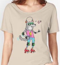 MAXIMALER COOLER WOLF: GERADE WOLF Loose Fit T-Shirt