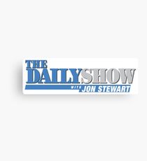 The Daily Show with Jon Stewart Canvas Print