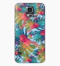 Tropical Flowers Case/Skin for Samsung Galaxy