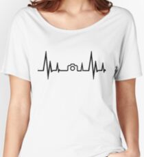 Photography Heartbeat Women's Relaxed Fit T-Shirt
