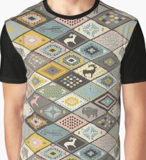 Navajo motif Graphic T-Shirt
