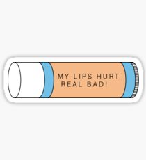 Chapstick Sticker