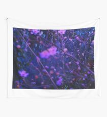 Flowers and rain Wall Tapestry