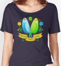 Trust NO One Budgerigars Women's Relaxed Fit T-Shirt