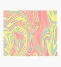 Pink Ink Photographic Print