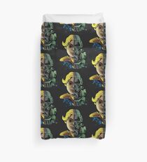 Face Off Duvet Cover