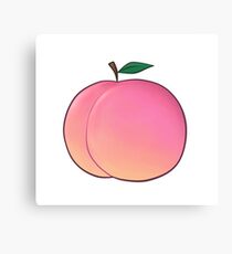 peach Canvas Print