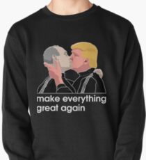 Trump kissing Putin Pullover