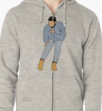 DRAKE'S HOTLINE BLING Zipped Hoodie