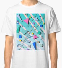 80s pop retro pattern 4 Classic T-Shirt