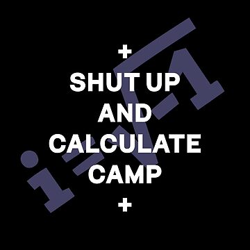 Artwork thumbnail, Shut up and calculate camp by reIntegration
