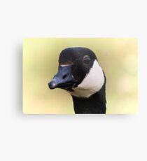 Goose Profile Metal Print