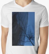 Patterns Left Men's V-Neck T-Shirt