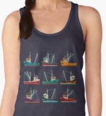 Fishing Trawlers Women's Tank Top