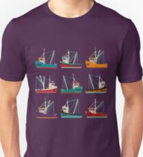 Fishing Trawlers Unisex T-Shirt