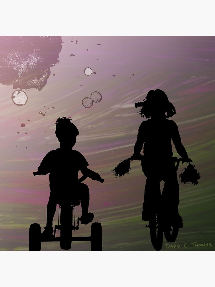 A Bike Ride With My Little Brother by randomarthouse