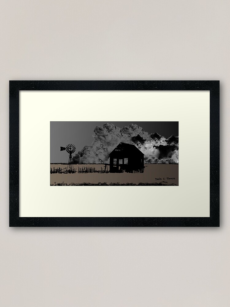 Alternate view of The Dust Bowl 2013 Framed Art Print
