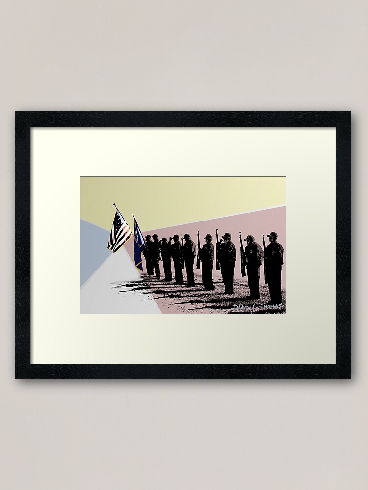 Alternate view of Memorial Day 2014 Framed Art Print