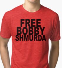 FREE BOBBY SHMURDA Tri-blend T-Shirt