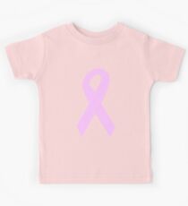 Light Pink Ribbon Kids Tee