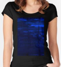 Blocks Of Blue Women's Fitted Scoop T-Shirt