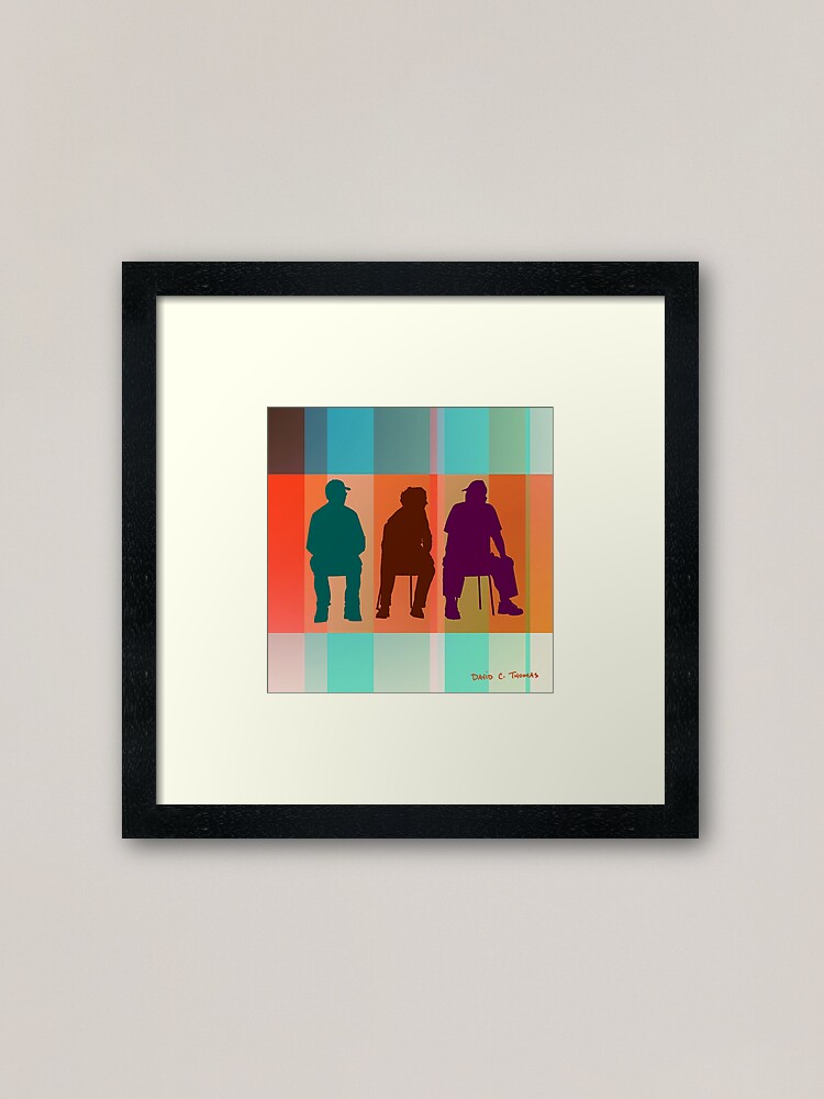 Alternate view of Spectators 2012 Framed Art Print