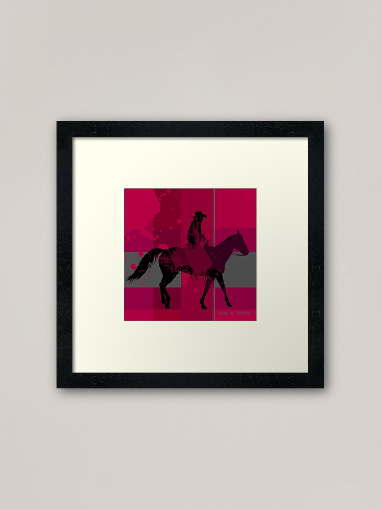 Alternate view of The Horseman 2012 Framed Art Print