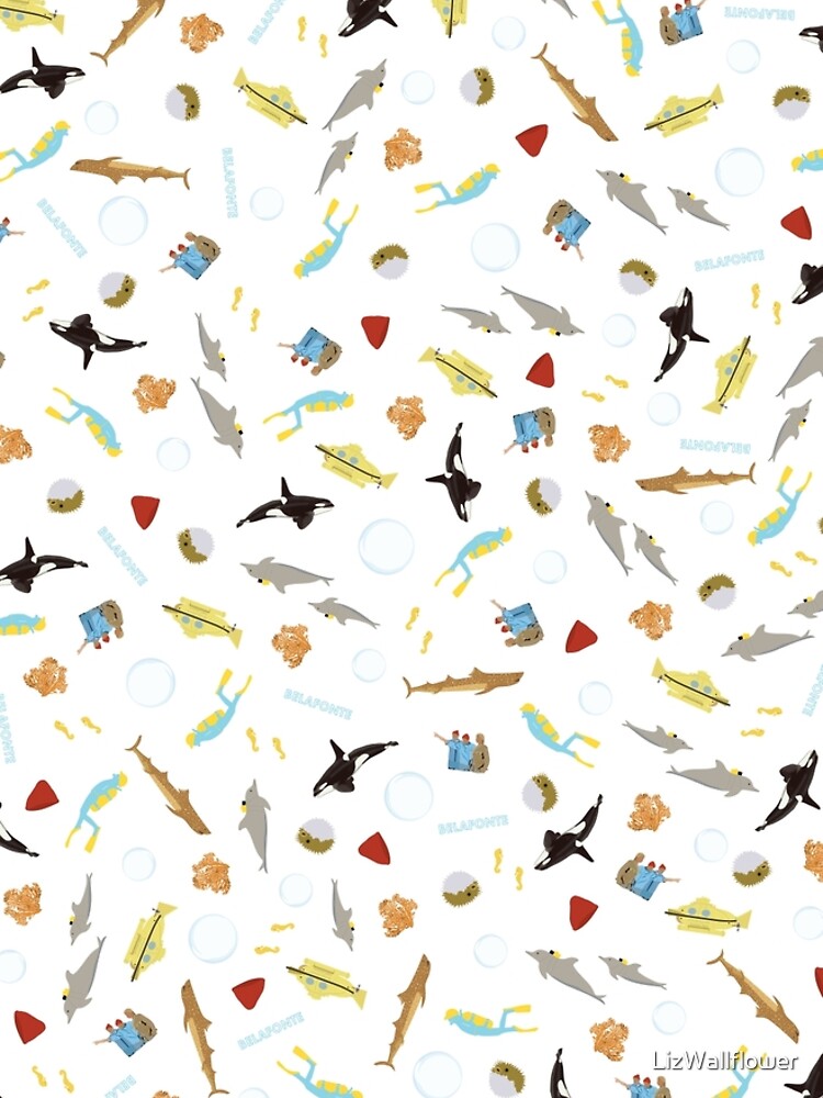 The Life Aquatic with Steve Zissou: Repeat Pattern by LizWallflower