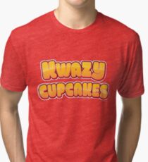 Kwazy Cupcakes Tri-blend T-Shirt