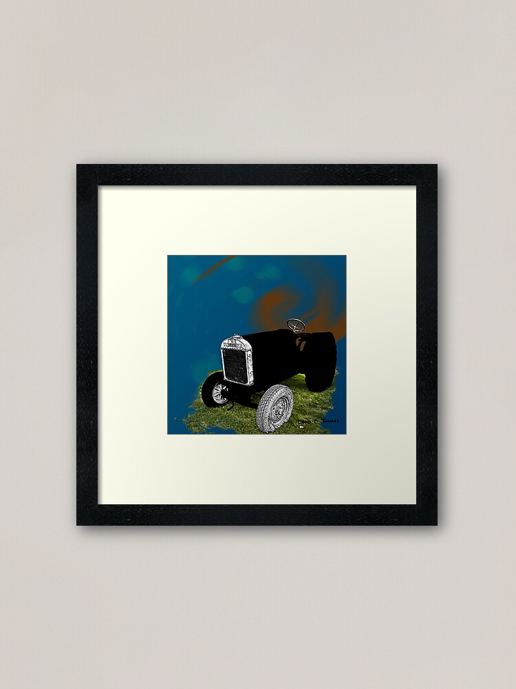 Alternate view of The Work is Done 2011 Framed Art Print