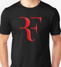 rf, roger federer, roger, federer, tennis, wimbledon, grass, tournament, ball, legend, sport, australia, nadal, net, cool, logo, perfect. Unisex T-Shirt