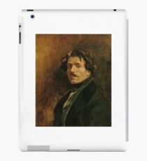 EUGENE DELACROIX, (), SELF PORTRAIT iPad Case/Skin