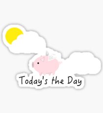 When Pigs Fly Sticker
