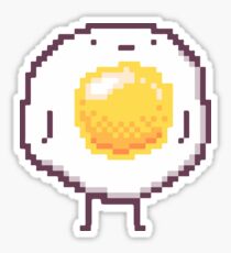 Standing Egg Pixel Sticker