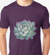 Sukkulente Pflanze Slim Fit T-Shirt