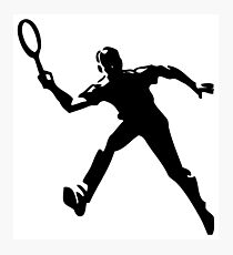 Tennisspieler Fotodruck