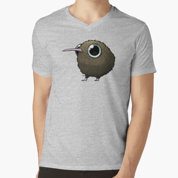 Cute Fat Kiwi V-Neck T-Shirt