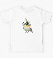 Cute Fat Cockatiel Kids Tee