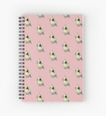 Cute Fat Cockatiel Spiral Notebook