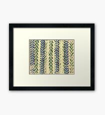 Vine Pattern - Nature Framed Print