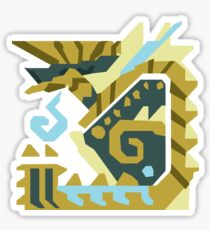 Zinogre Monster Hunter Design Sticker